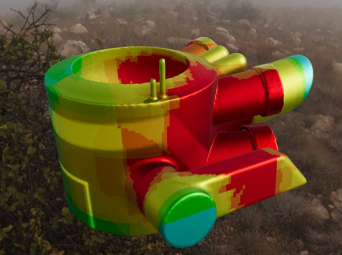 galloscript's tweet image. Some WIP &quot;how many SDF primitives are contributing this voxel&quot; screenshots, between 1 and 16+. This weekend I just implemented a bricks renderer (instead of full screen raymarching) that is veeeeery slow, so nothing new to show for now... 😓🙏 #OpenGL #Graphics #GFX #Shader