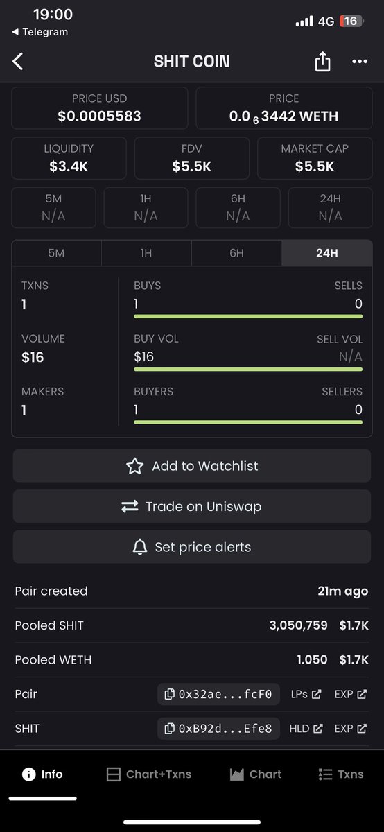 LMFAO 😂😂😂

<a href="/EtherShitcoin/">Shitcoin</a> is live trading 

$SHIT is 5k MC 

MASSIVE DEGEN HIGH RISK PLAY 

Ca 

0xB92da67Bb6ab8e74a9a1bb3298Eaf1fa40cEEfe8

0% Tax B/S 

TG t.me/ShitcoinEtheri…

#shitcoin #memecoin #altcoin
