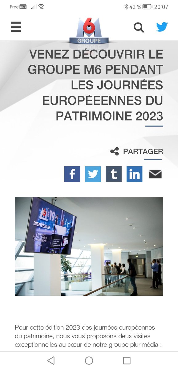 AnitaB_44's tweet photo. #Journéedupatrimoine #m6 ouvre ses portes 🥴 j ai raté un truc !  #opportunity punaise  #cultureendanger
💩💩💩 https://t.co/Rk6c9qq53h