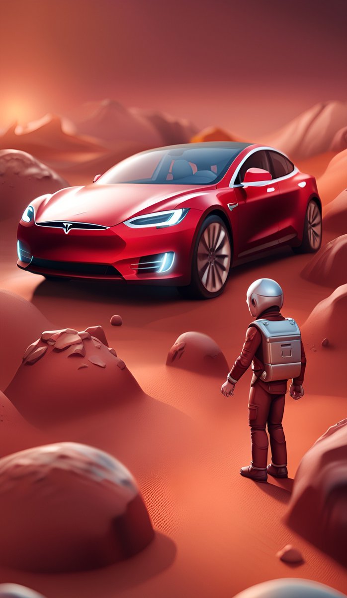 JoannaS18095313's tweet photo. Martians watching Elon arive to the Hotel Tesla Pods he landed to check how the pods have energized the oxygen pressure for humanity π€π―XπΉ #Art #AiArt #AIArtworks #Mars #TTSLA #TeslaPods #Aliens #AlienArt π½π¨ @elonmusk @Tesla @teslaownersSV #AiGenerator https://t.co/q74I7H41xQ