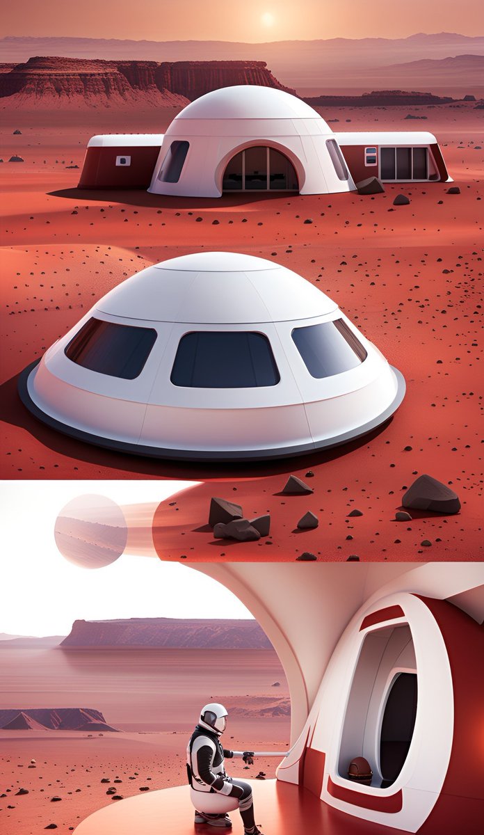 JoannaS18095313's tweet photo. Martians watching Elon arive to the Hotel Tesla Pods he landed to check how the pods have energized the oxygen pressure for humanity π€π―XπΉ #Art #AiArt #AIArtworks #Mars #TTSLA #TeslaPods #Aliens #AlienArt π½π¨ @elonmusk @Tesla @teslaownersSV #AiGenerator https://t.co/q74I7H41xQ