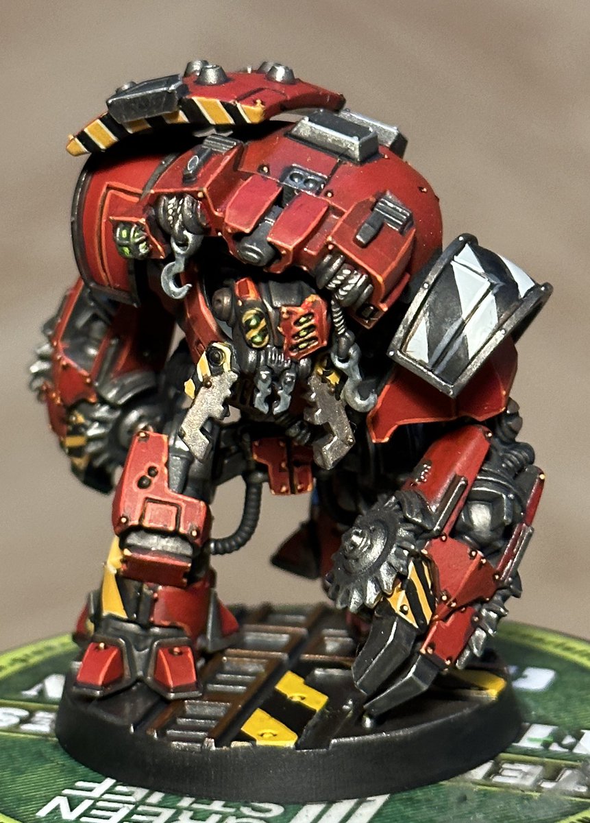 AtlasMiniatures's tweet photo. @warhammer Out in the underhive, doing it’s best! #ambot #necromunda https://t.co/lp6dttc0tE