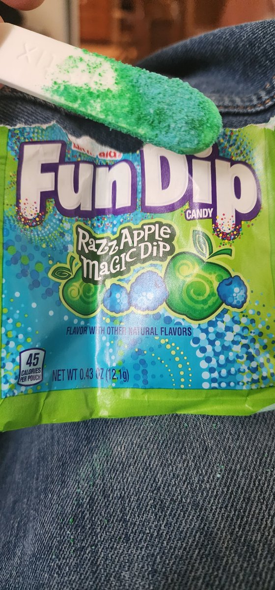 ZJTJensen's tweet photo. P.S.A:
Parents remember to check your children's fun dip this year for fentanyl! https://t.co/wwCfgVnqC1