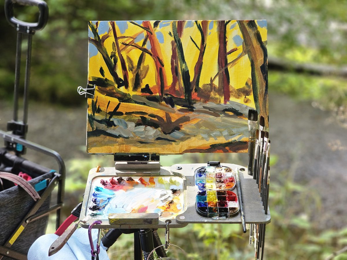 Langley Arts Council is hosting a landscape painting competition at Williams Park