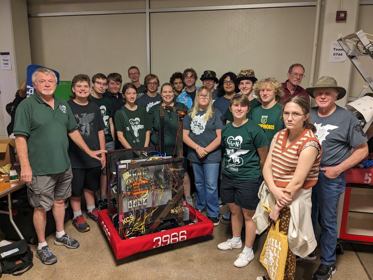 PantherbotDee's tweet photo. Alliance selected & Playoff ready. @LNSTEMAC @AustinEastHS #soknorobotics #roborodeo @LNSTEMpunks https://t.co/URN4knrZRE