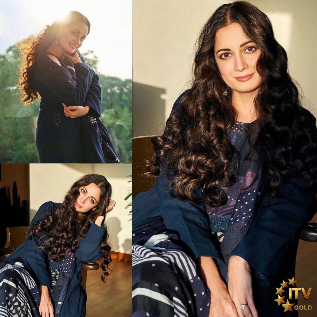 ITVGold's tweet image. #DiaMirza graces the occasion in elegant navy blue! ✨💙

#TraditionalElegance #IndianAttire #BollywoodBuzz #MustFollow #CelebLife #Bollywood #Entertainment #viralposts #follow #ITVGold #NewsIndiaTimes #DesiTalk #ParikhWorldWideMedia