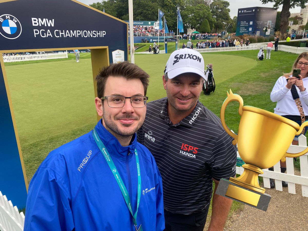 Fantastic time for <a href="/MyerscoughColl/">Myerscough College & University Centre</a> <a href="/My_GolfNews/">Myerscough Golf News</a> students working at the <a href="/BMWPGA/">BMW PGA Championship</a> Championships at @wentworthclu #workexperience #insidetheropes #followyourpassion