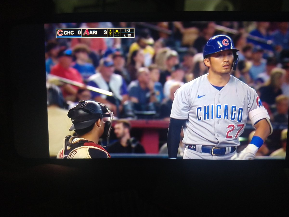 richard93612's tweet photo. #MLB
Viendo #DomingodeGL panas @EJerezESPN #DQNO @GuillermoCelis @orlandoduke26, entre #CHCvsARI de #MLBxESPN. Quiero que gane los locales @Dbacks y saque la 🧹 a los @Cubs.
#NextStartsHere #Dbacks https://t.co/WYASbz5Z6L