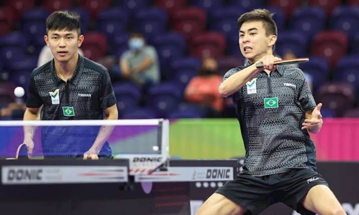 piuesportes's tweet image. BRASIL É CAMPEÃO PAN-AMERICANO! 🏓

O Brasil 🇧🇷 é campeão do Pan-Americano de Tênis de Mesa nas equipes masculinas 🏆

Para fechar o quadrangular, os brasileiros venceram o Canadá 🇨🇦 por 3 a 0.

✅ Vitor Ishiy e Eric Jouti
✅ Hugo Calderano
✅ Eric Jouti