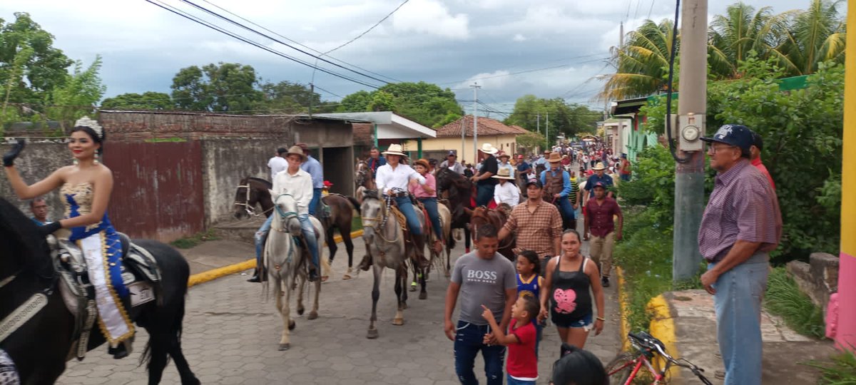 ‼️Tradicional desfile Hípico de caballos Criollos del Campo, Fiestas Patronales La Paz Centro 2023‼️

#LeónRevolución 
#AMORANICARAGUA 
#PatriaBenditaYLibre