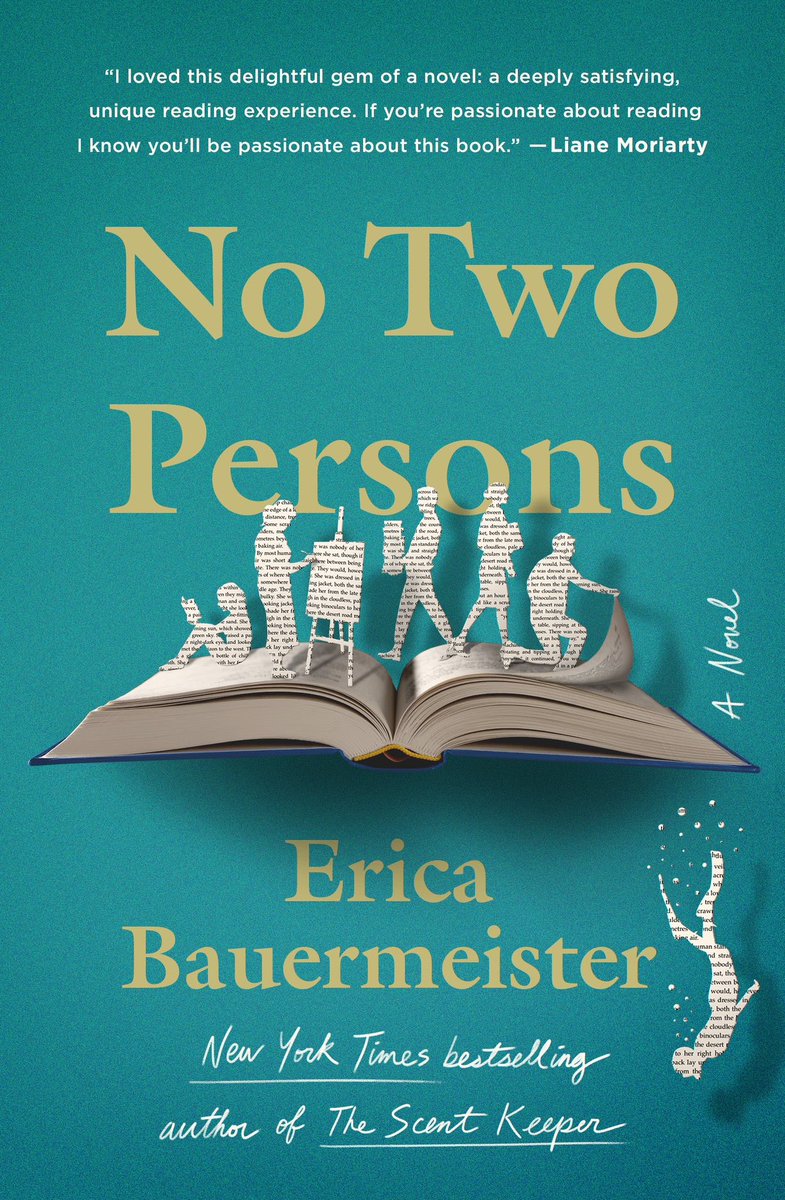 “It was the voice on the page, which felt more honest &human than he could ever imagine.” #EricaBauermeister’s #NoTwoPersons is about the power of novels on different readers. “Books spoke to people for specific reasons&it had everything to do with where they were in their lives”