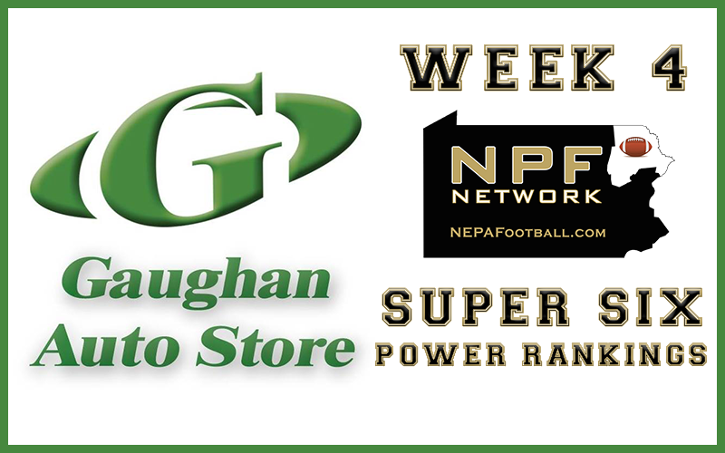 NEPAFootball's tweet photo. Week 4 NPF Super Six Power Rankings powered by Gaughan Auto Store. A new No. 1 in the Big School rankings while Small School has no movement. https://t.co/jnRhzEHahG https://t.co/WceeofR1r8