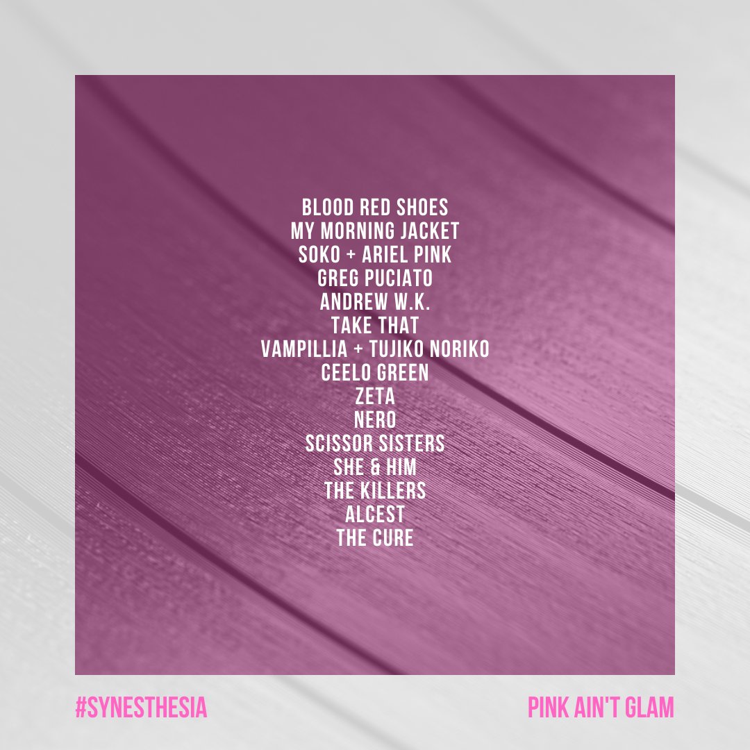 BeyondPlaylist's tweet image. 002/:PAG.DEUX
PINK AIN'T GLAM
#SYNESTHESIA
@BeyondPlaylist 

Listen on #Spotify ⏯️💿
open.spotify.com/playlist/0M1Ts…