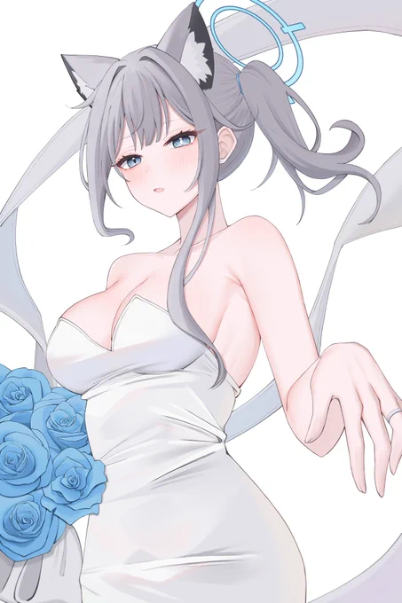 ウエディングシロコ#ブルアカ #ブルーアーカイブ 