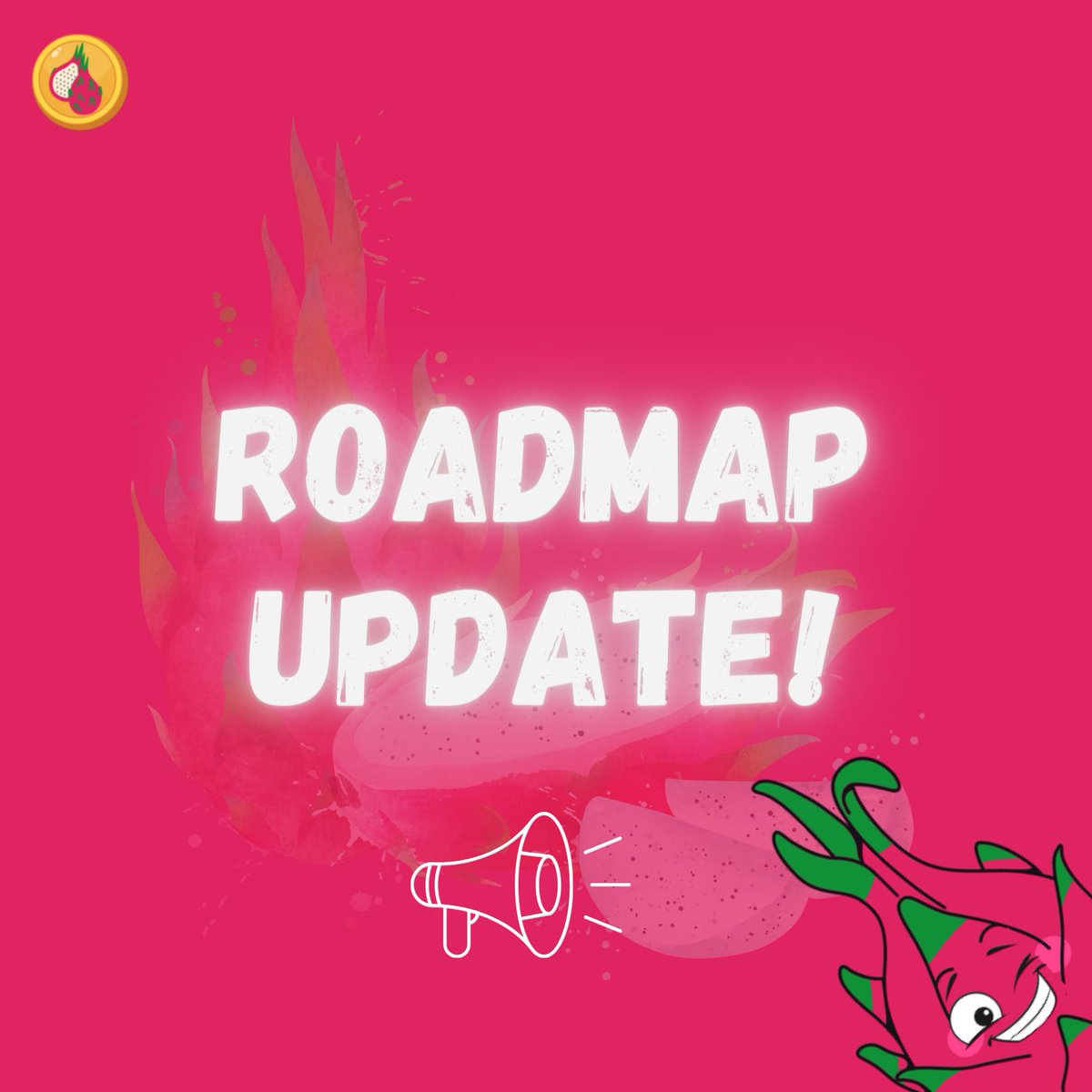 dragonfruitoken's tweet photo. 🐲 Roadmap Update 🥤

⏳ Phase I

- Launch on:
   - Twitter ✅
   - Telegram ✅
   - Discord ✅
- Website V1 (Improved) ✅
- Token launch with 100 holders ✅
- Ownership smart contract renounced ✅
- Launch pricing bot ⏩
- Token LP Locked ✅

1/4 - $DFT | #BNB https://t.co/eiGA3ZByET