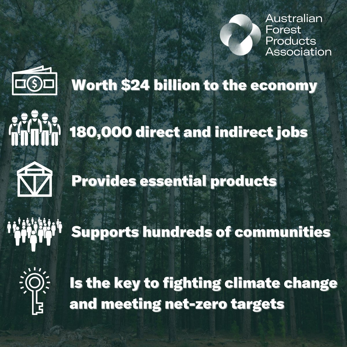 The importance of our forest products sector #forestry #timber #sustainable #climatesolution