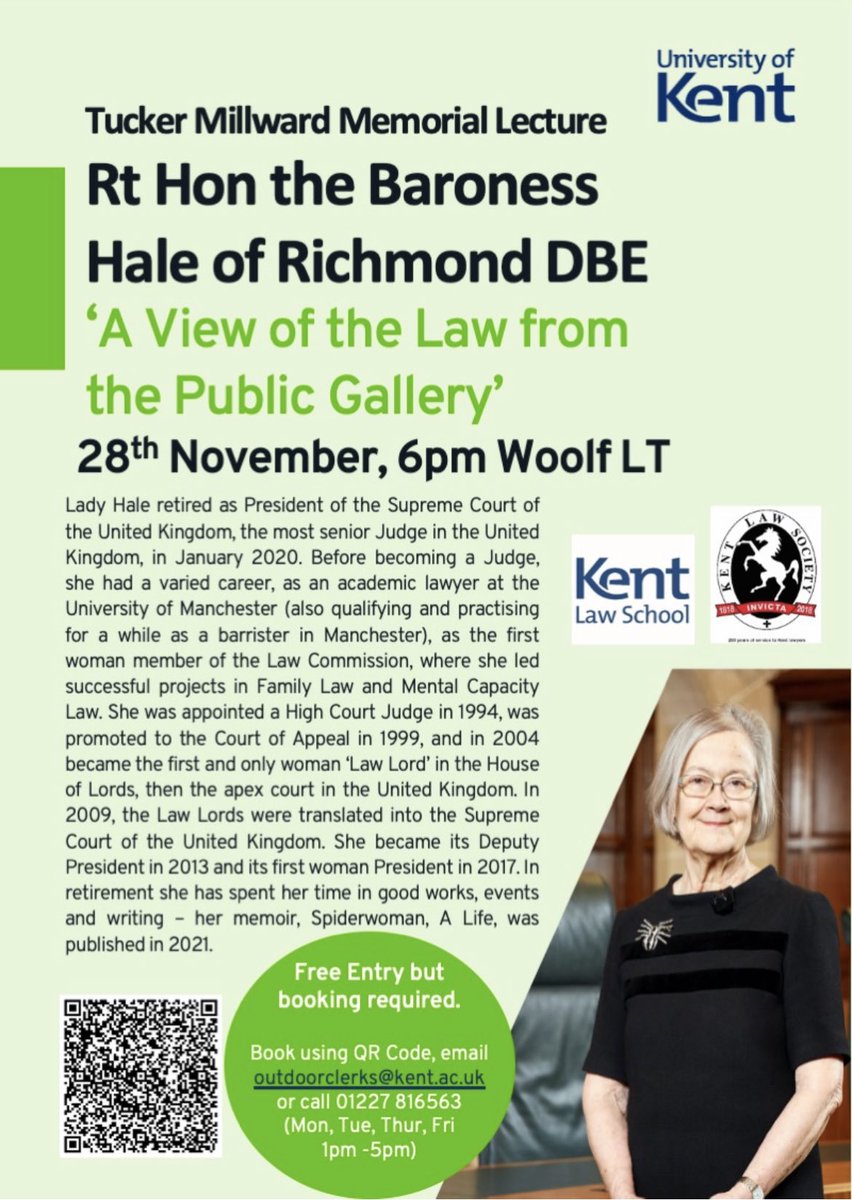 Darren Weir (@unibarrister) on Twitter photo Big announcement 📣 (no I am not returning to the Bar - not yet anyway). <a href="/KentLawSchool/">Kent Law School</a> and <a href="/kentlawsociety/">Kent Law Society</a> proudly present this year’s speaker at our joint annual conference. Book your free tickets now! ticketsource.co.uk/kent-law-schoo… Big announcement 📣 (no I am not returning to the Bar - not yet anyway). <a href="/KentLawSchool/">Kent Law School</a> and <a href="/kentlawsociety/">Kent Law Society</a> proudly present this year’s speaker at our joint annual conference. Book your free tickets now! ticketsource.co.uk/kent-law-schoo…