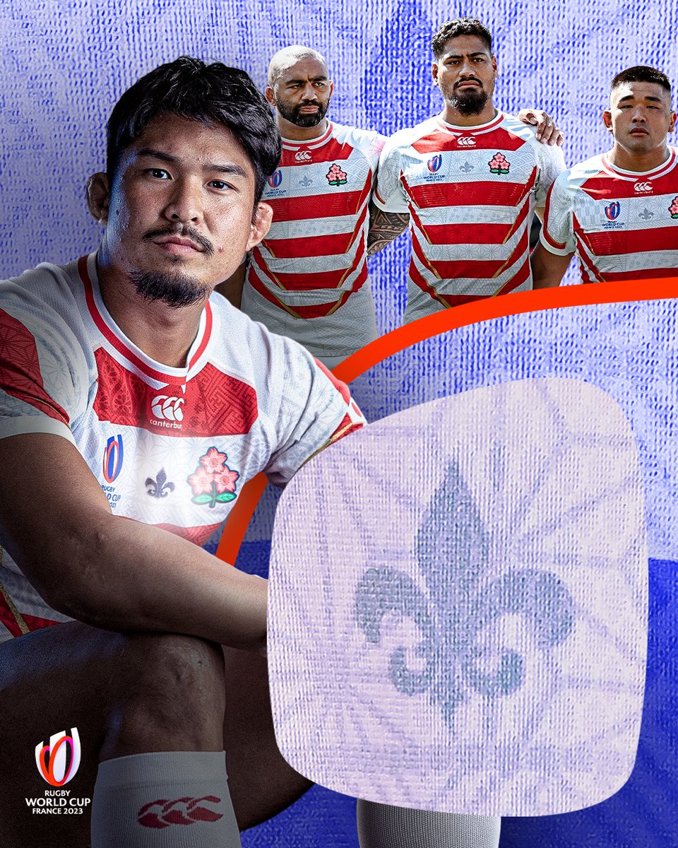 Lovely show of respect from Japan 🇯🇵🇫🇷

Japan have added the French symbol, the fleur-de-lys, to the front of their Rugby World Cup playing jersey as a sign of respect for tournament hosts France.

#RWC2023 | #ENGvJPN