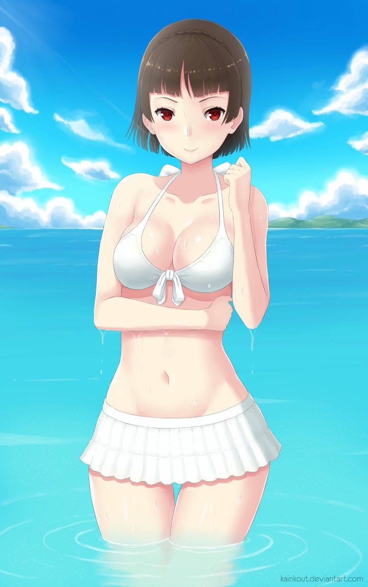 finaIIyfrei's tweet photo. #SeductiveSunday 

𝒘hile i’m glad to bid farewell to the relentless humidity summer brings, i’d be remiss not to take at least one trip to the beach before the advance of ‘sweater weather.’ https://t.co/jJxb1PShPH