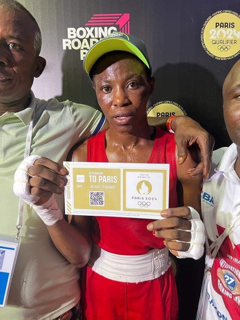 @Marcelat_Sakobi une fierté pour le sport congolais au féminin merci pour la qualification aux jeux olympiques Paris 2024.

La dynamique des Jeunes Femmes Sportives est fière de toi.
<a href="/TshiabaNancy/">TSHIABA NANCY</a> 
<a href="/lemonde_sport/">Le Monde Sport</a> 
<a href="/DanielKatumba9/">Daniel Katumba</a> 
<a href="/dyjefems/">dyjefems</a>