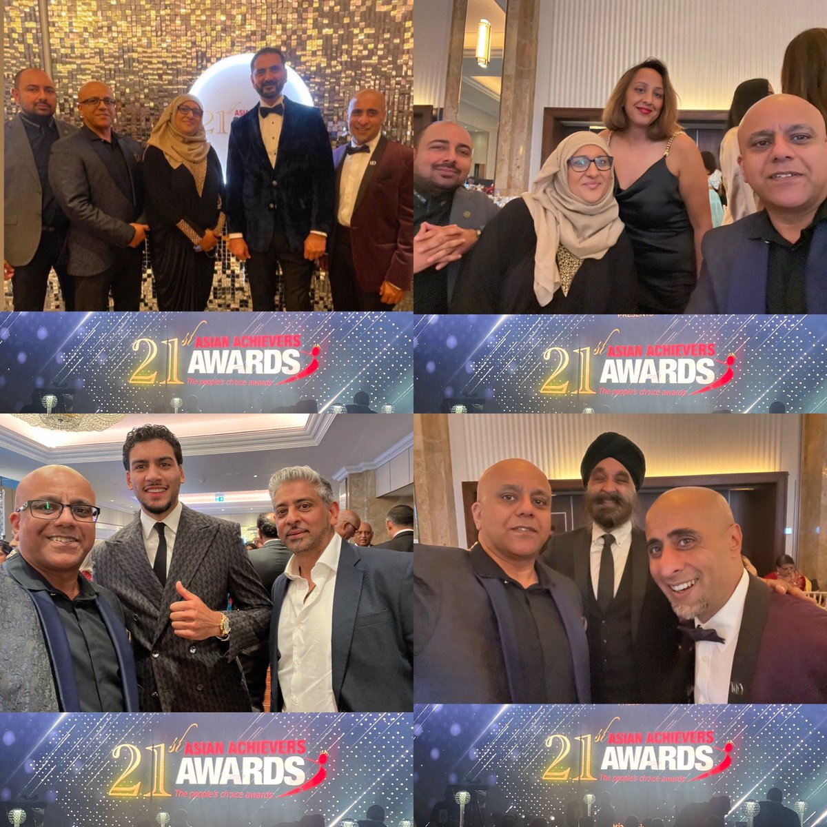 Enjoyed attending the <a href="/AsianAchievers/">AsianAchieversAwards</a> awards at the London Hilton hotel, Park lane. Congratulations to the organisers, sponsors, performers, guests, the finalists and all the winners. 
<a href="/pennyappeal/">pennyappeal.org</a> <a href="/ridwanawl/">Ridwana W-L</a> <a href="/iamsulemanraza/">Suleman Raza MBE</a> <a href="/ninderjohal/">Ninder Johal DL</a> <a href="/Abidinspires/">Abid Khan</a> <a href="/sheeraz_hamzah/">Hamzah Sheeraz</a> <a href="/Taz786khan/">Khan Promotions</a>