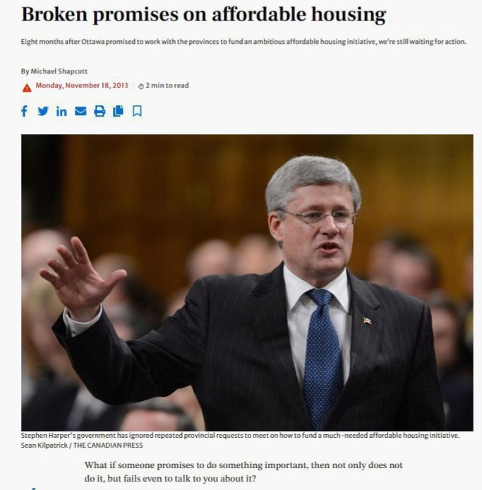 ElkeBabiuk's tweet photo. Poilievre's claim that he "delivered housing costs...half of what they are today" is disinformation given the evidence!

Housing costs shot up 62% under Poillevre's Gov &amp; it came with broken affordability promises!

PP's stolen LIB plan &amp; voting record destroys his credibility! https://t.co/9ATzOfo7L5