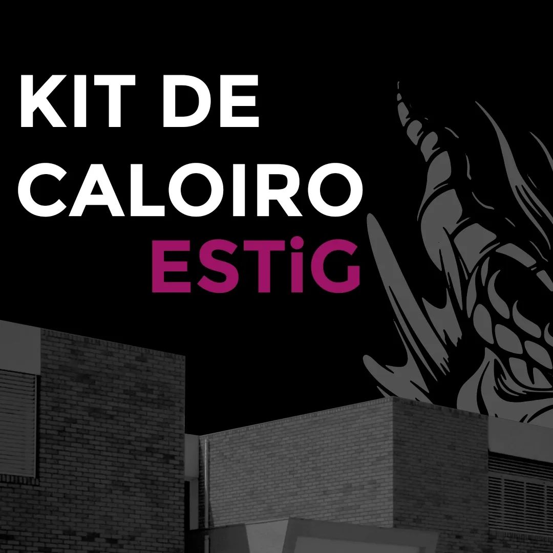 A AE ESTiG vem por este meio anunciar o kit Caloiro para o ano letivo que se avizinha, que estará disponível a partir de dia 18 na Associação de Estudantes.
O kit terá um custo de 30 caloiros e conterá:
- sweat bordada, 2 T-shirts, caderneta, cachecol, emblema, saco, caneta, fita