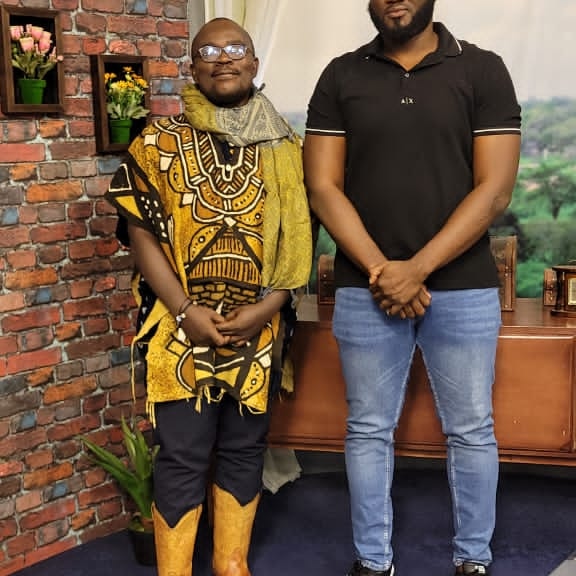 PrahDon's tweet photo. With the 'instigator' of GBC, Snr Daryl, a true Amanfo) https://t.co/Y77V1ff69S