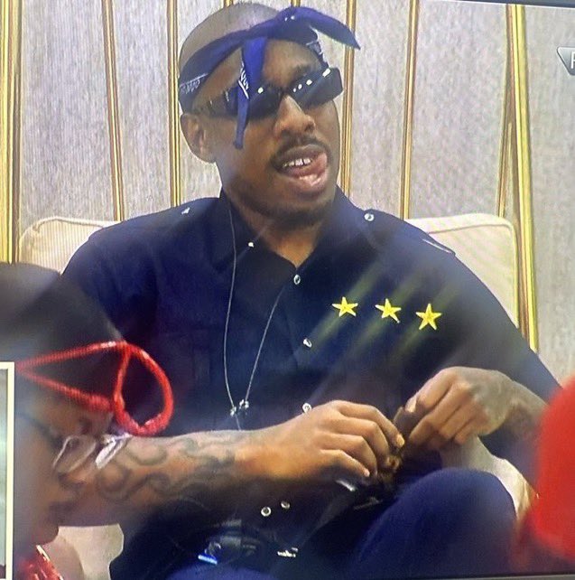 annyB85383901's tweet photo. Ike rose from bottom 3 in week 2 to being evicted with 17% in week 6 inspite of being the villain of the season

Even Biggie didn’t see him coming so they had to evict him cuz he threatened biggie’s mental health! 

Ike was the show mehn!!!

#bbnaija #bbnaijaallstars #IkeOnyema https://t.co/HEnHNZ5CgY