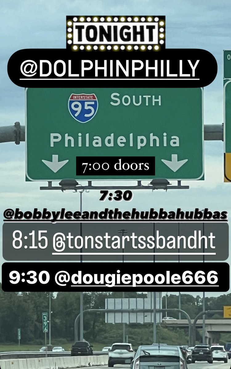 Tonight @DolphinPhilly 7PM doors 7:30 Bobby Lee and the Hubba Hubbas 8:15 Tonstartssbandht 9:30 @dougiepoole666 tix: etix.com/ticket/p/46324… Last gig of the tour 🥲