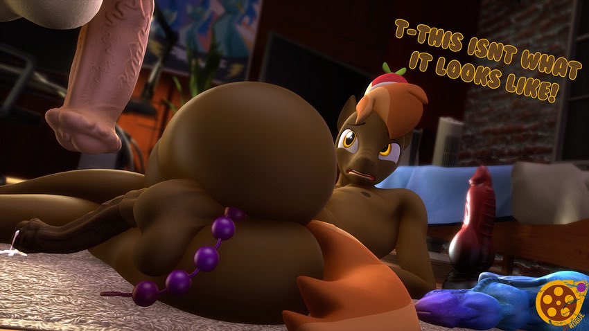 You walk in on Button Mash playing with his…more fun toys

What do you do?