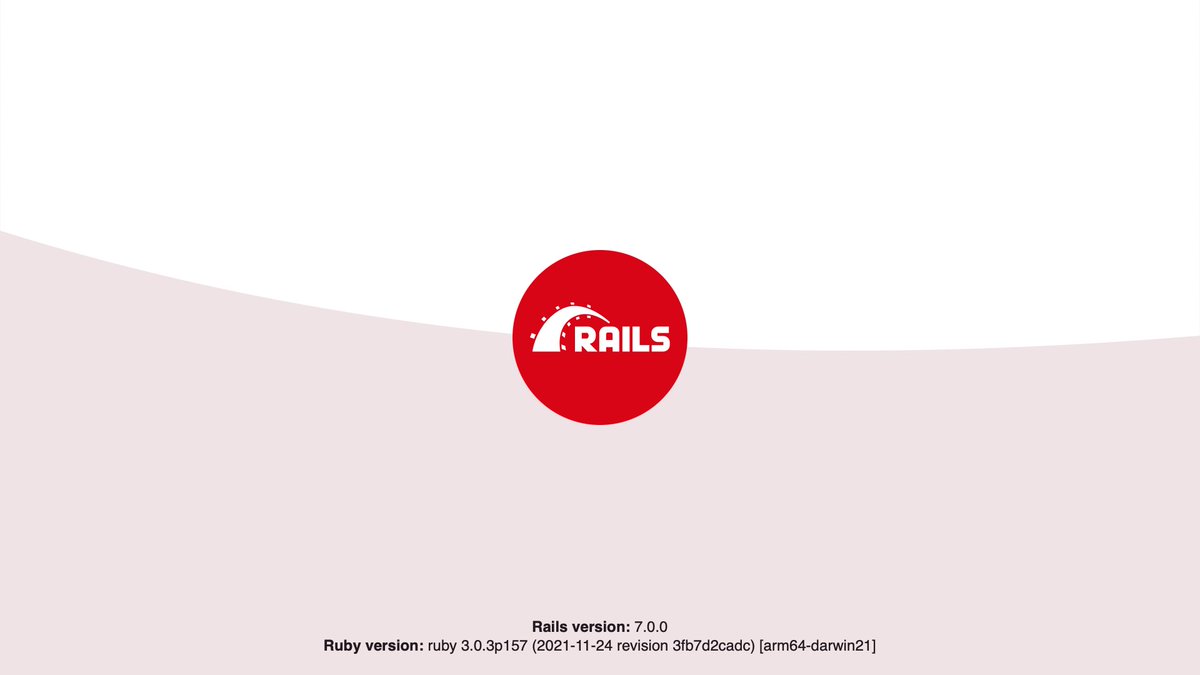 dnsh_s's tweet photo. @heyOnuoha It's just default #rails home page https://t.co/RXzDzm0ZJz