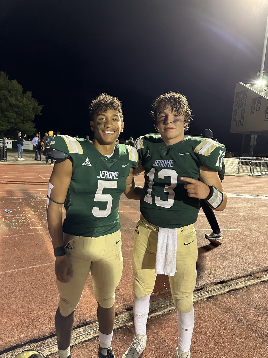 Nolan Peoples (@peoples_nolan) on Twitter photo hudl.com/v/2LjzYq
First Varsity Start - Class of 2026
Against #9 Team in D1 Ohio via AP Poll
29/41 - 70.7% Completion Rate
325 Passing Yards
5 Touchdowns
<a href="/CoachGlass2/">Brett Glass</a> <a href="/BigMarshMello72/">Marshal Davis</a> <a href="/AlfordBraydon/">Braydon Alford</a> <a href="/CeltsFootball/">DJHS Celtic Football</a> hudl.com/v/2LjzYq
First Varsity Start - Class of 2026
Against #9 Team in D1 Ohio via AP Poll
29/41 - 70.7% Completion Rate
325 Passing Yards
5 Touchdowns
<a href="/CoachGlass2/">Brett Glass</a> <a href="/BigMarshMello72/">Marshal Davis</a> <a href="/AlfordBraydon/">Braydon Alford</a> <a href="/CeltsFootball/">DJHS Celtic Football</a>