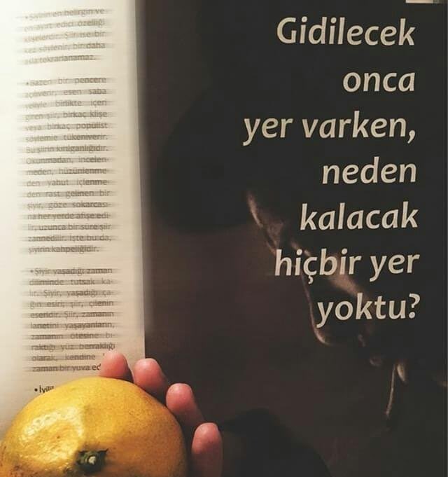 Geceye soru bıraktım.