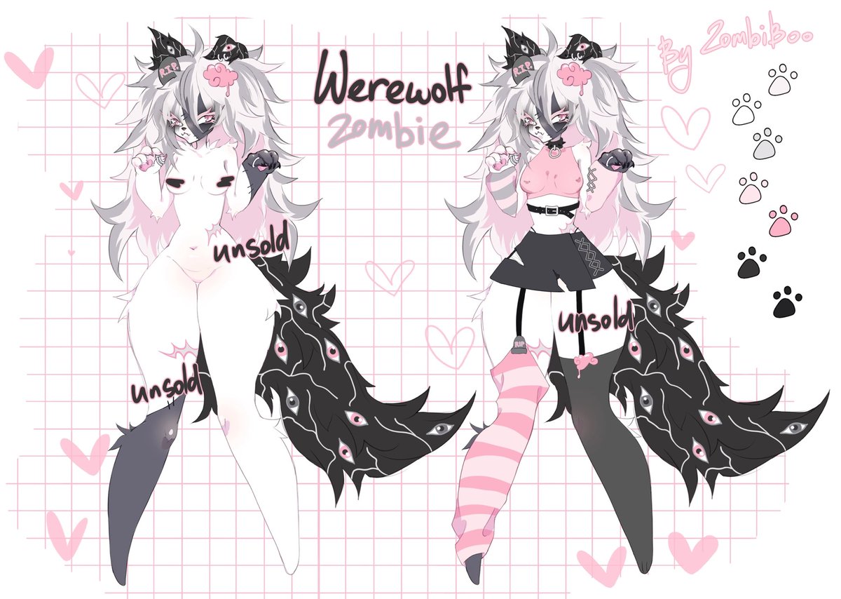 zzombiboo's tweet photo. Werewolf zombie adopt auction!🐾

。
𝔰𝔟: $60

。
𝔞𝔟: $200

Please reply to each other ⛓

∿ PayPal 
∿ A small hold is possible (dm me to discuss this)
∿ Payment plan for bids over $150!!! Instant payment must be $60

#adopt #furry #furryadopts #anthro #adoptable https://t.co/BcHzfVevZ9