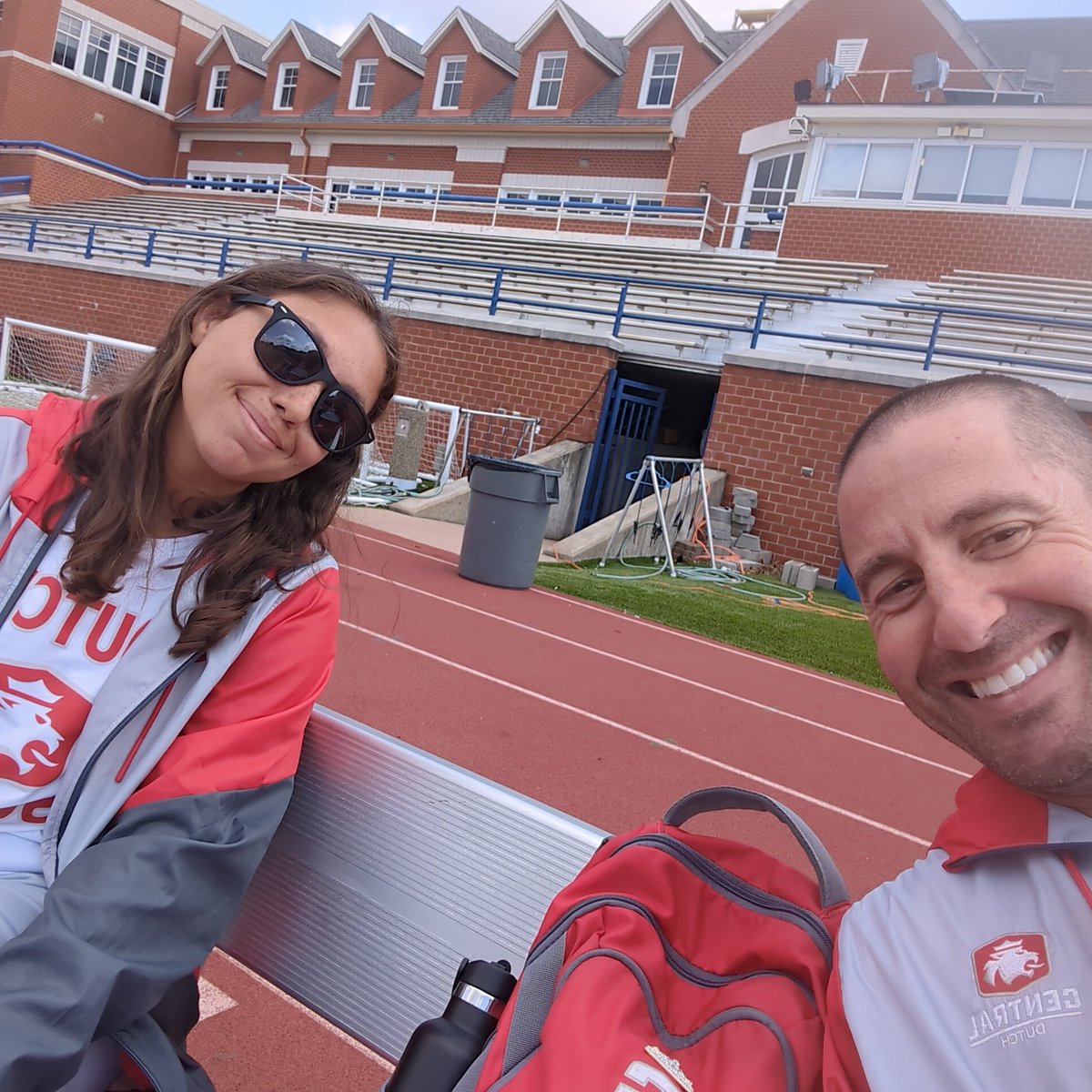 CentralWSoc's tweet photo. One man show, Coach @CUIsoc5 does it all while the assistants sit and enjoy themselves. #ThreeHeadedMonster https://t.co/WJGBPBDZaU