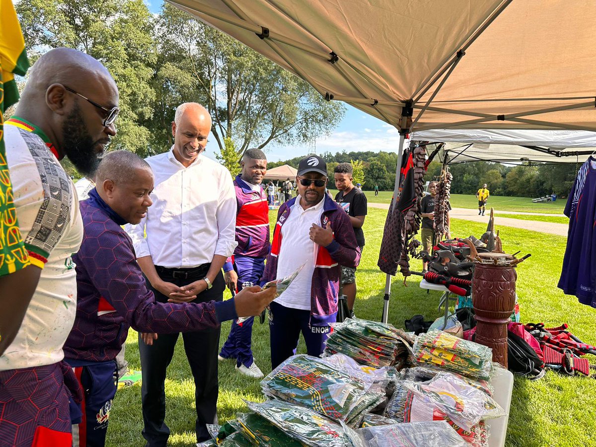 Celebrated a decade of cultural exchange at the 10th Annual Cameroon-Canada Challenge Cup, Arts, and Culture Festival! 🇨🇲🇨🇦 An incredible fusion of talent, diversity, and community.
