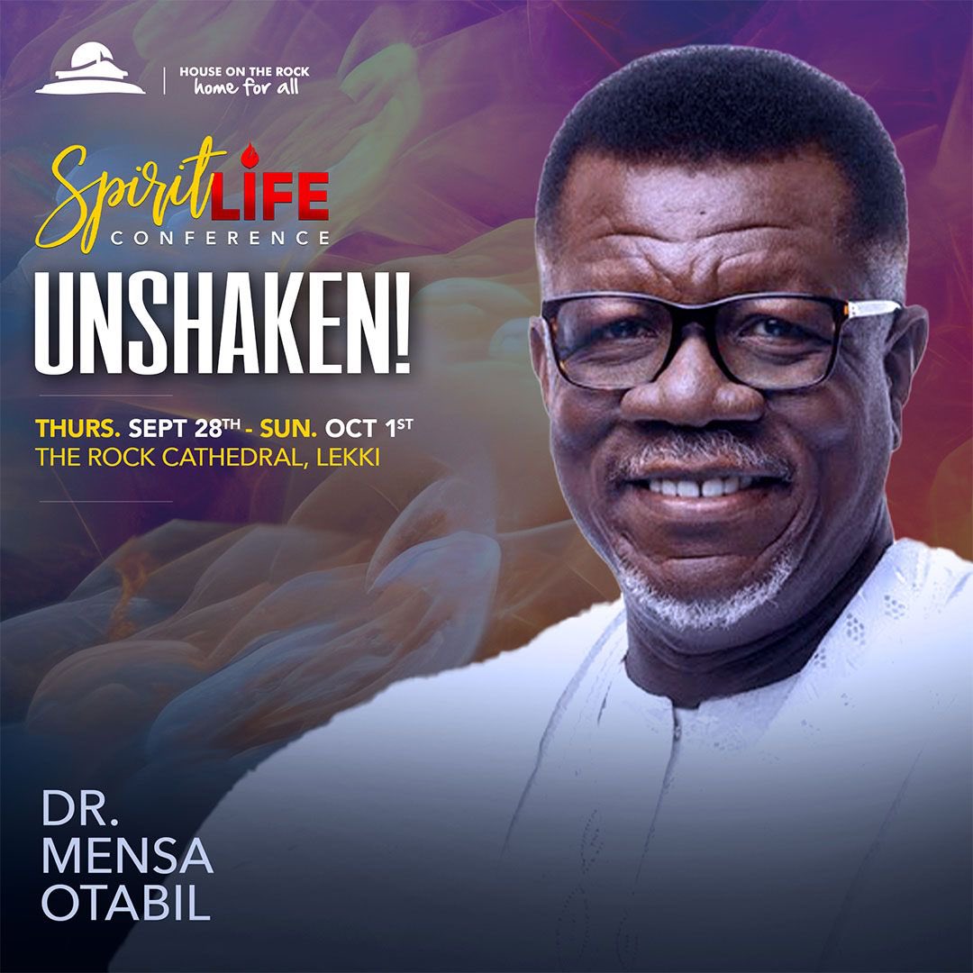HouseOnTheRock's tweet photo. Your story will only be from glory to glory at the end of The Spirit Life conference #SLC2023. The Ministry of Worship, Praise and The Word will exalt the name of The Lord . Starts from 28th of September until the 1st of October. 
The stage is set and you dont want to miss out. https://t.co/lk0s7HcHTd