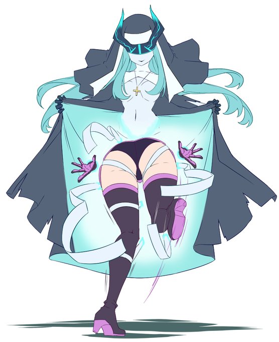 ゴーストシスターのローブの下は神の世界に繋がっていた!呑み込まれたマミコに宣託が下されようとしている!このままメイザーブラックは神の使いへと身を改めてしまうのか!? 