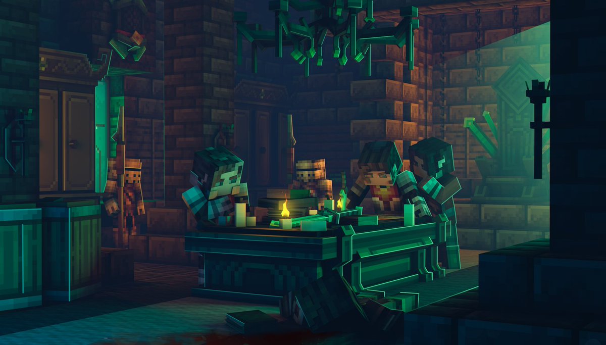 【 The Black Conference】
modeler:tong98
renderer:tong98
Post-coloring and correction: tong98
#Minecraft #minecraftart #gameart #Blockbench #pixelart