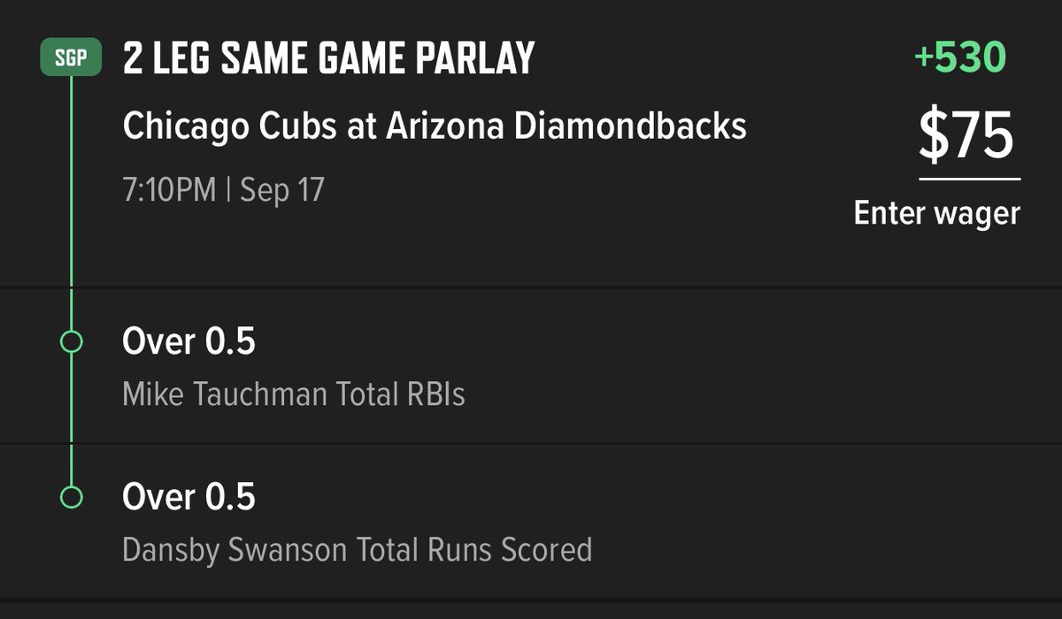 Lineup_Guy's tweet photo. Cubs made a lot of lineup changes yesterday that CZR isn’t accounting for, like Tauchman down, Morel up, Happ leadoff. Here’s some plays on CZR, all very +EV to FD and BR who think it’ll be yesterday’s order

#gamblingtwitter #PlayerPropBets https://t.co/XEKmuiq5Zm