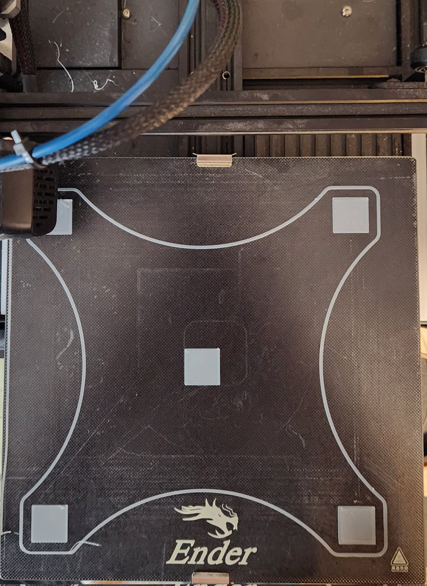 Finally got the bed leveled...definitely the hardest thing I will do today.