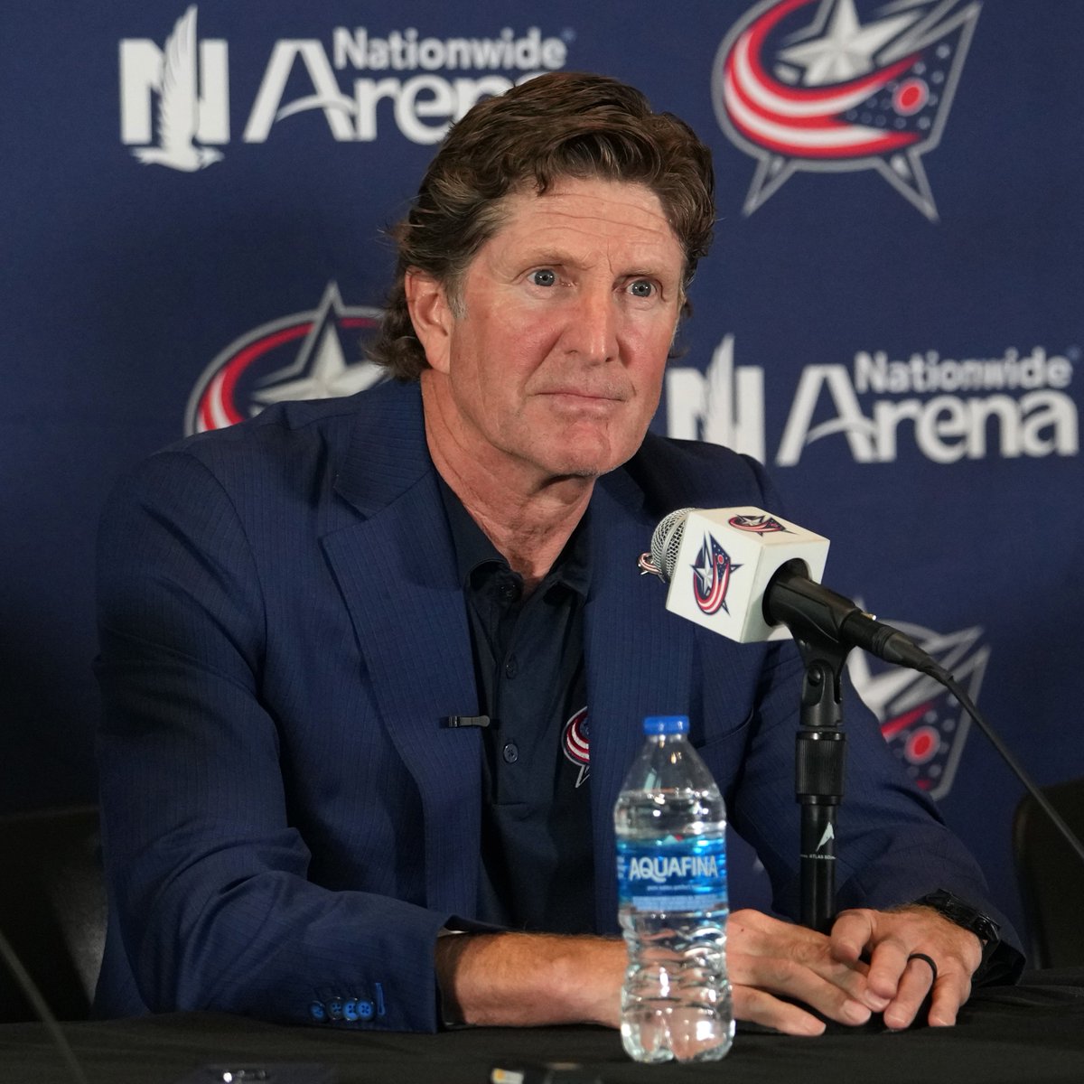 Sportsnet's tweet photo. Per @FriedgeHNIC, it's expected that Mike Babcock will resign as the head coach of the Columbus Blue Jackets. https://t.co/L2oS1W9yA9
