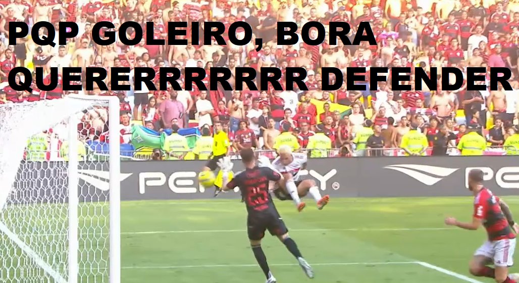 DiabloMax15's tweet photo. nem pra tentar ñ vacilar ou querer esticar a desgraça do braço esse goleiro ruim quer.... vai tomar no cu #Flamengo #CopaDoBrasil2023 #FLAxSAO vamu flamengo desgraças https://t.co/w5unC72kc8