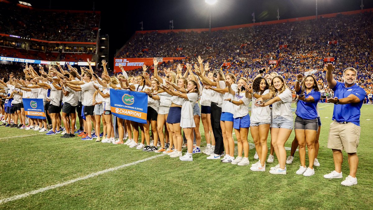 SEC Champions in The Swamp🏆

Honoring our 2023 team this weekend.

#GoGators