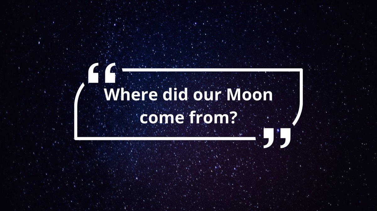 Billions of years ago, a Mars-sized asteroid collided with Earth, ejecting debris that coalesced into our Moon. Over time, the Moon has drifted farther from Earth. 

Considering the Moon's Earthly origins, do you think life could exist there?

#Space #Moon #Asteroid #ISU