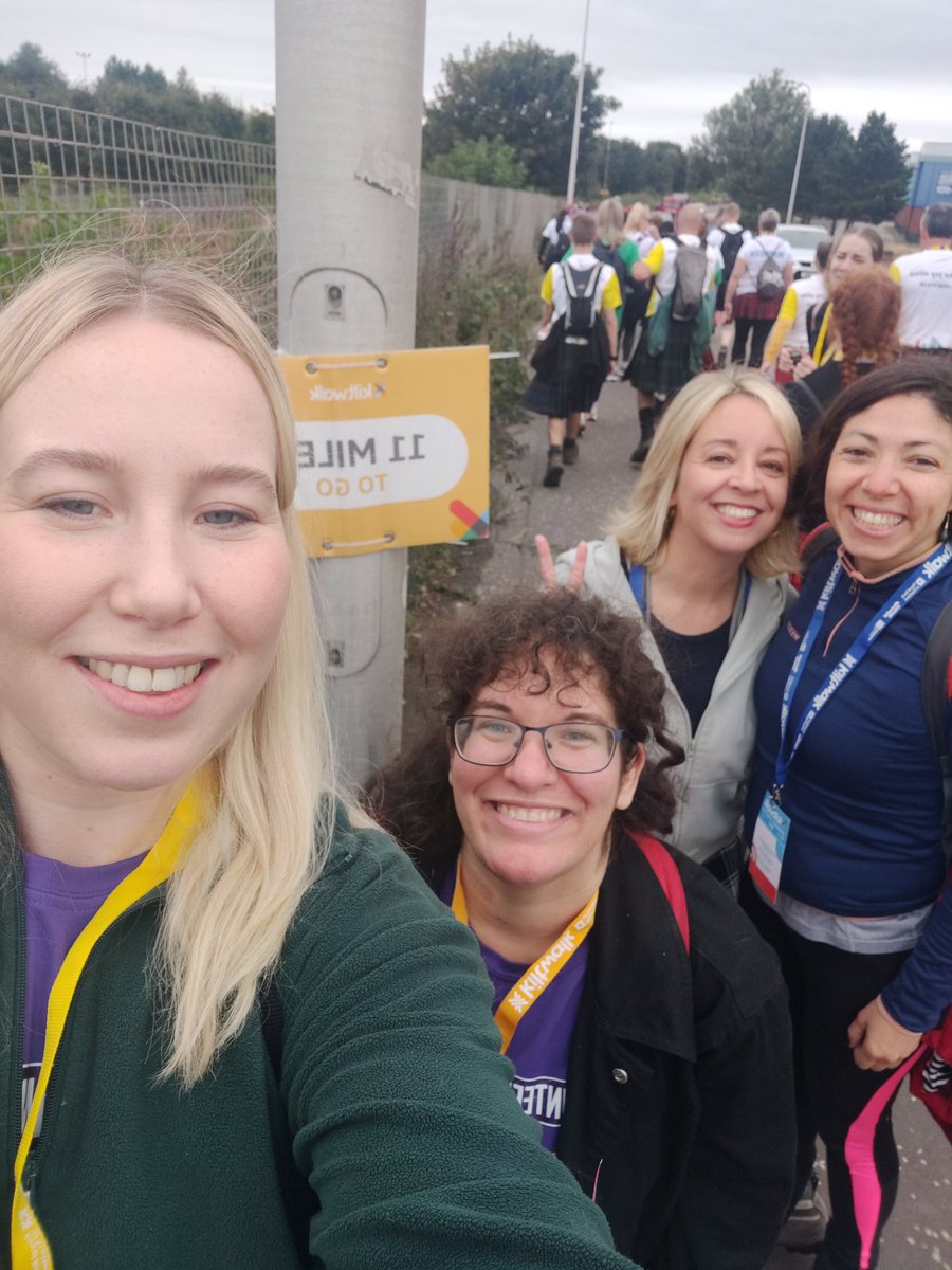 _flippanta's tweet photo. We did @thekiltwalk!  15 miles, 6 hours, and I only have one blister 🥳

I got the best cheerleading sign ever and we've raised over a grand for @ProjectScotland and @volunteer_scot - wowza! https://t.co/OL8sUGdXCe
