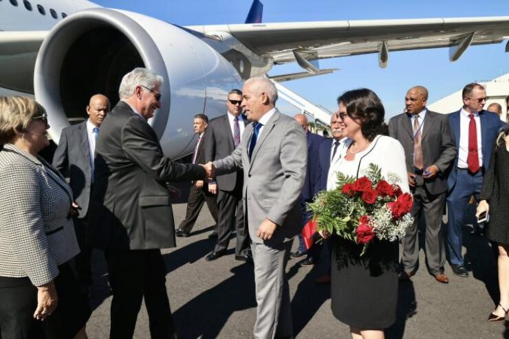 #DíazCanelEnONU🇨🇺|  <a href="/DiazCanelB/">Miguel Díaz-Canel Bermúdez</a> intervendrá en la Asamblea General, además, en representación  del G77 y China, grupo más amplio y diverso dentro del sistema de la  Organización de Naciones Unidas, con 134 países miembros.