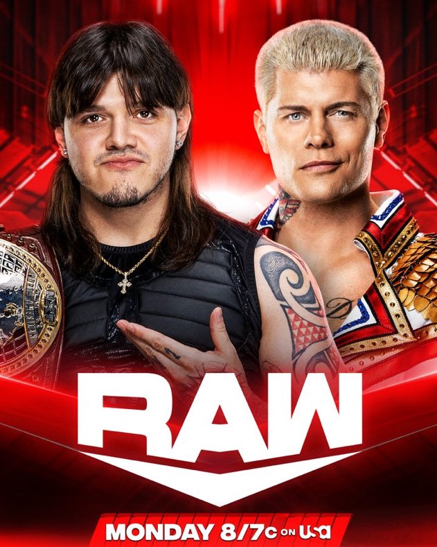 MELISSA02552647's tweet image. Let’s goooo @CodyRhodes #WWERaw #WWERawML