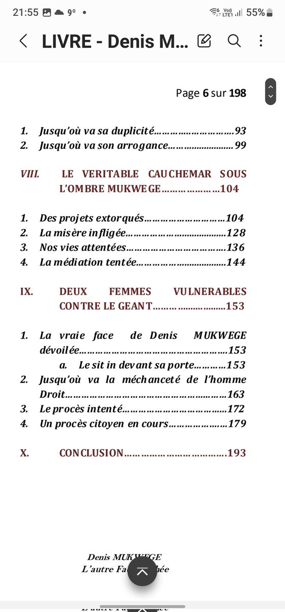 RJBKM1's tweet image. "La face B du Dr Denis Mukwege..." dans ce livre 👇🏿